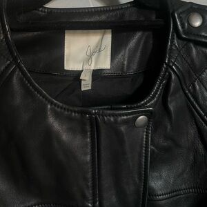 Joie Black Leather Jacket